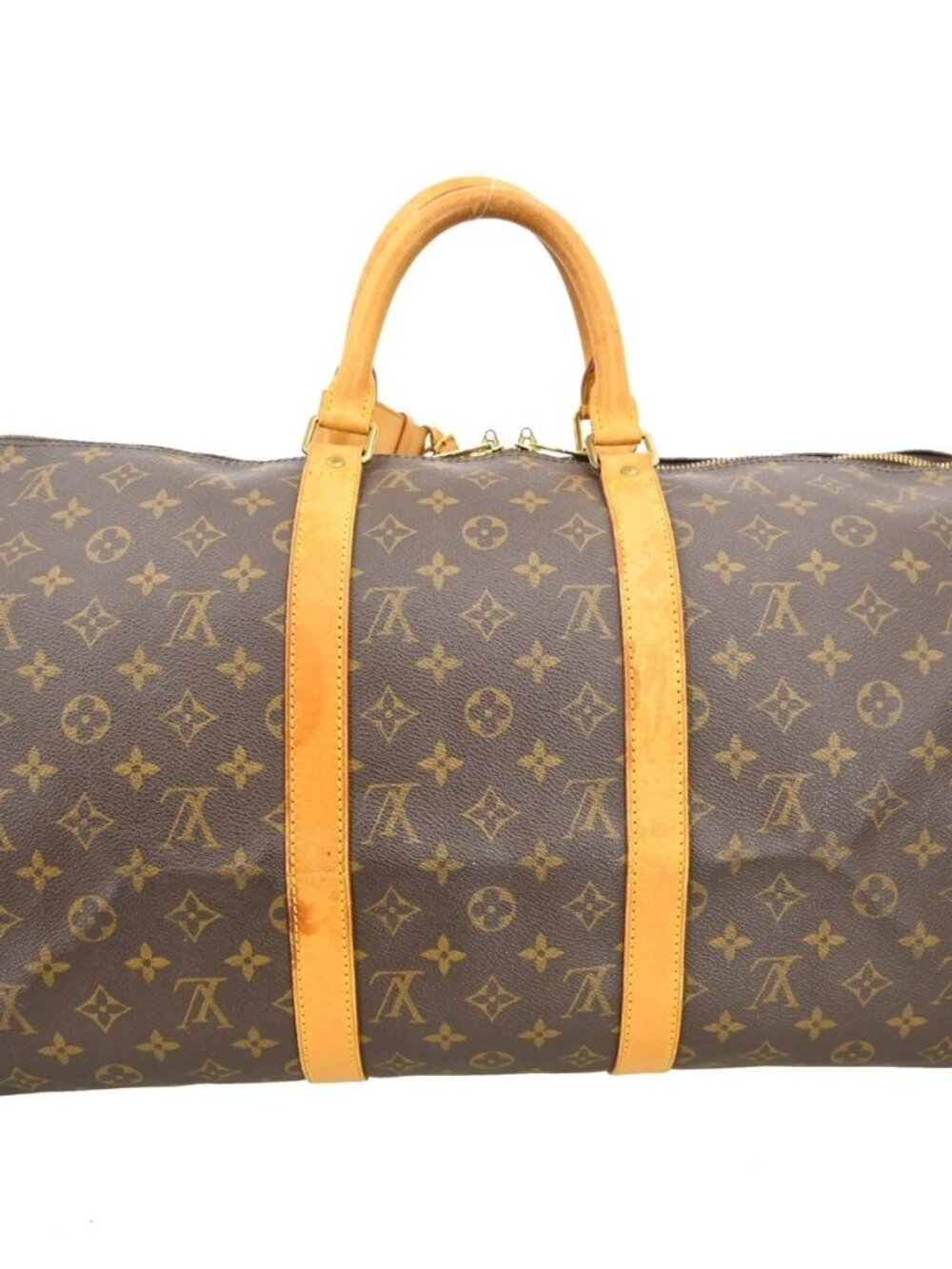 LOUIS VUITTON KEEPALL 50 TRAVEL HANDBAG MONOGRAM - Picture 2 of 16